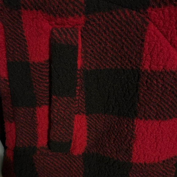 Old Navy Sherpa 1/4-Zip Pullover - Picture 4 of 6